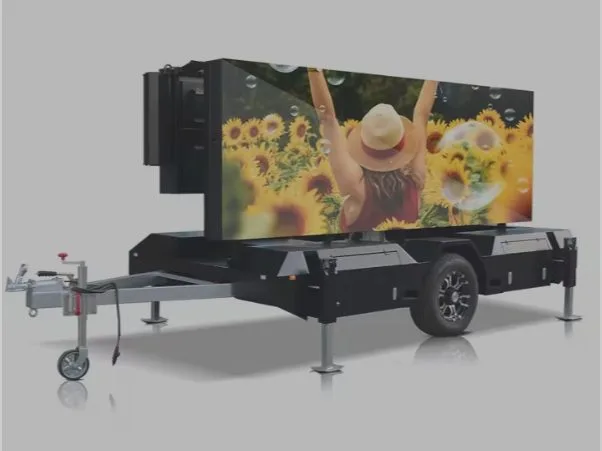 Mobile Billboard Trailer 3600mm x 2700mm foldable