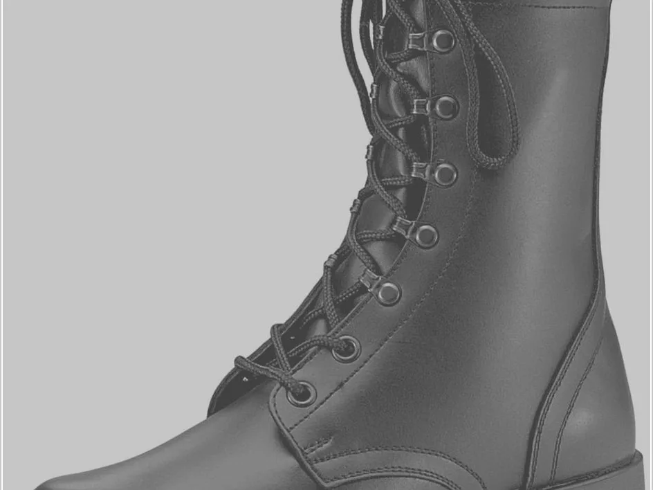 Leather Combat Boot