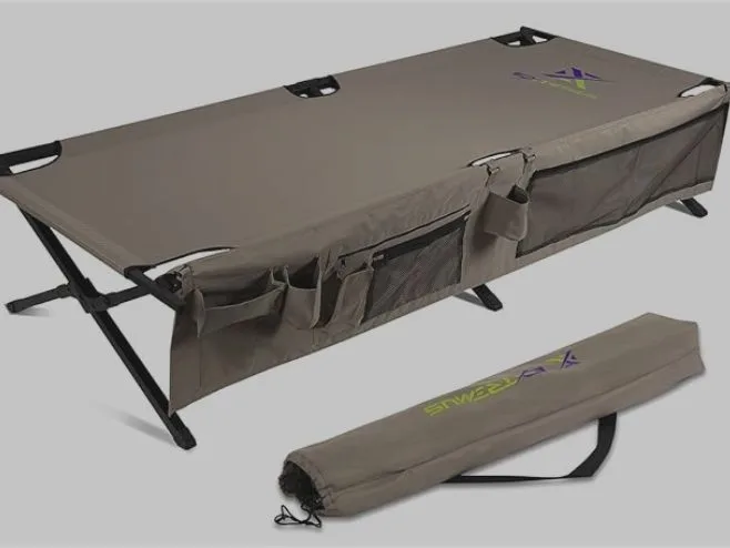 Folding Camping Cot & Chair