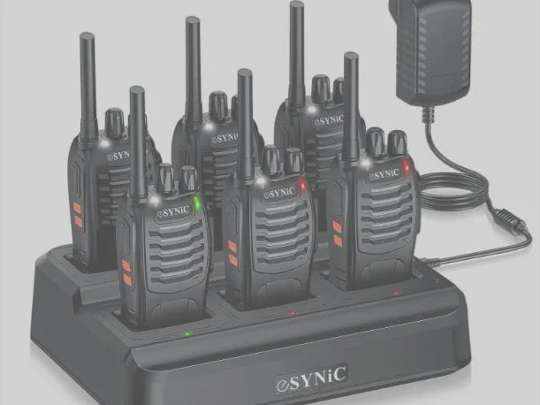 Rechargeable 2-Way Radio (6-unit simultaneous charging)